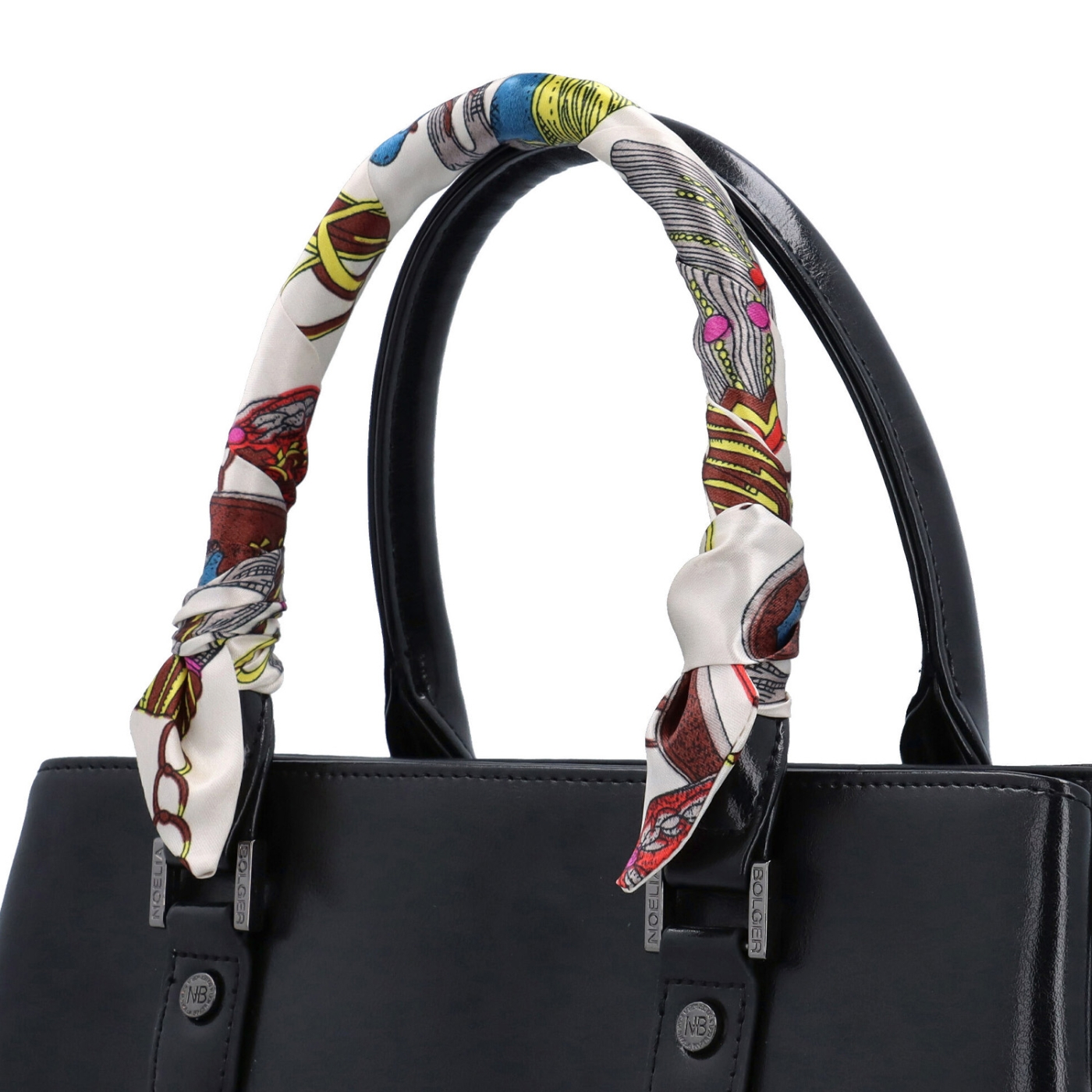 Designový šátek na kabelku Indee materiál polyester barva multicolor S009