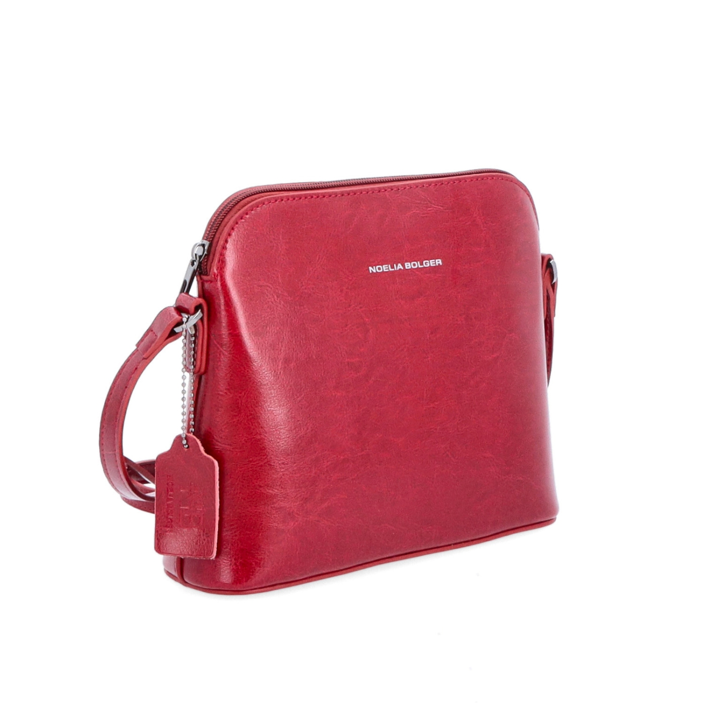 Elegantní kožená crossbody k šatům i saku