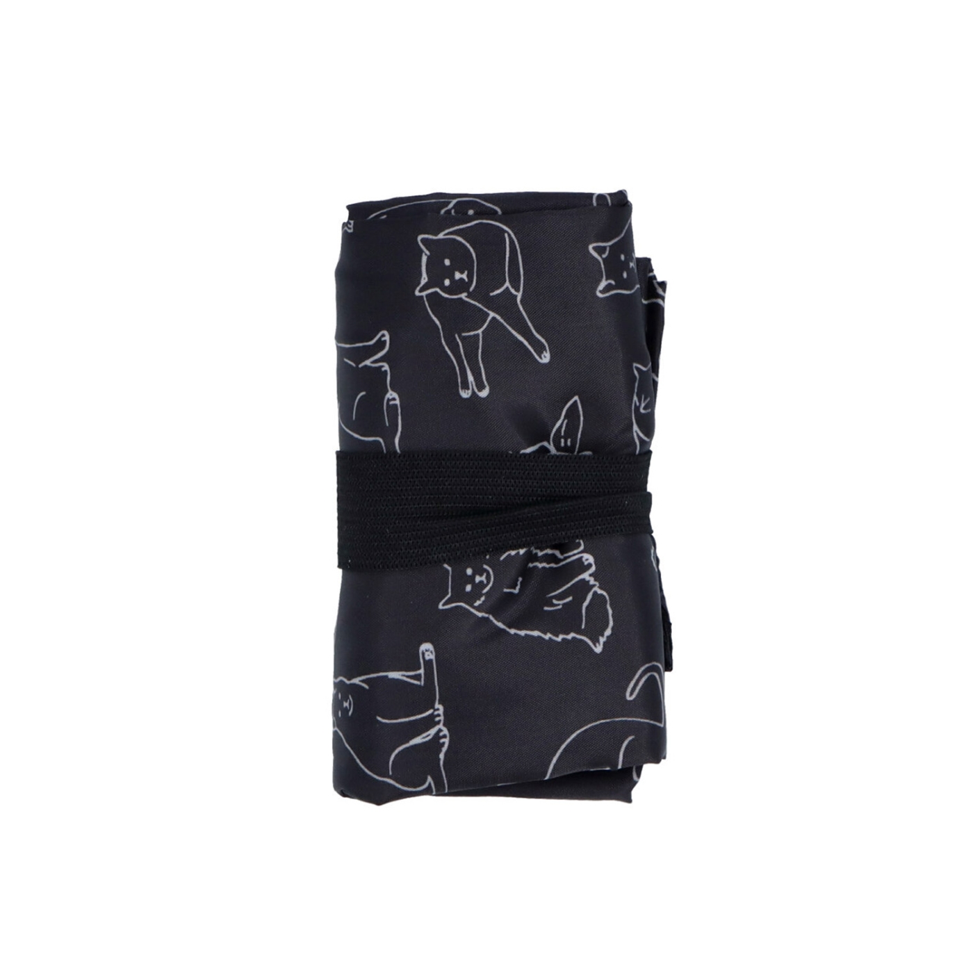 Kvalitní prostorná taška na nákup Shop and Go materiál nylon barva černá velikost velká 0023 N