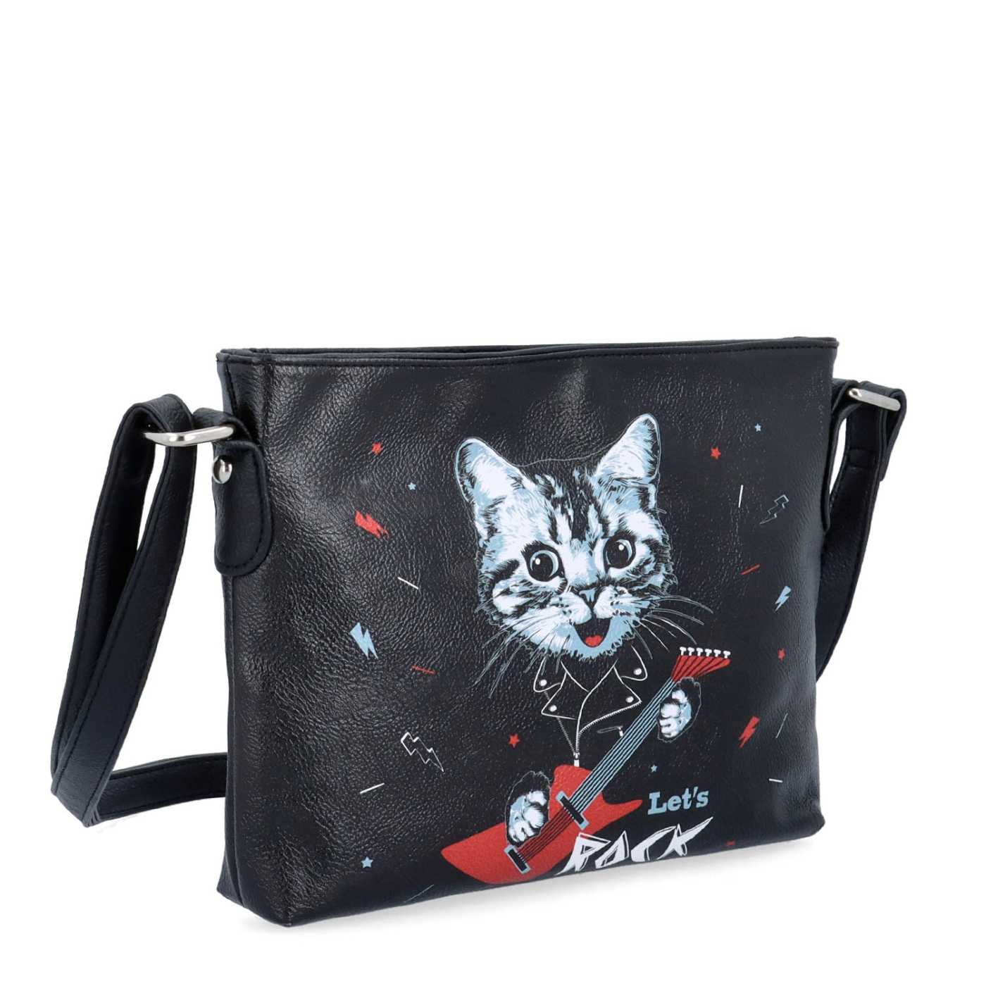Crossbody kabelka s veselým potiskem