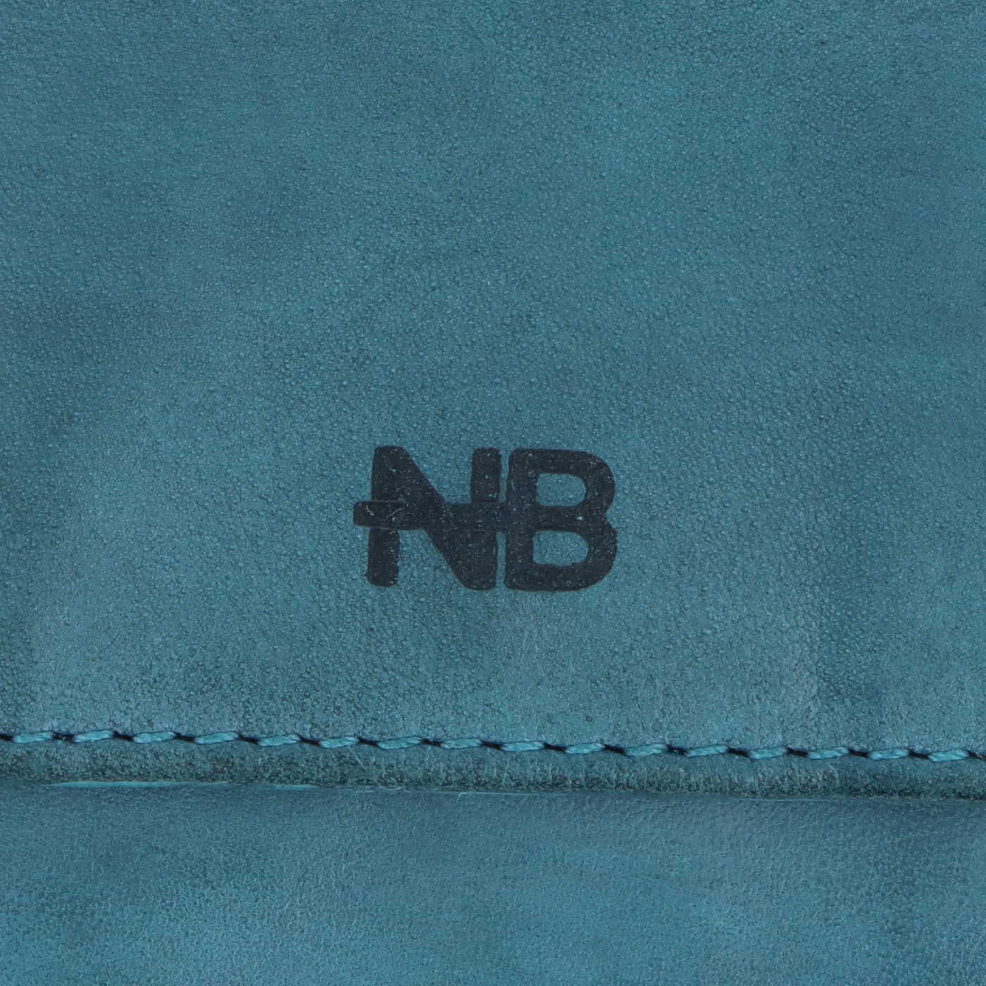 Malá kožená peněženka pro muže i ženy Noelia Bolger materiál kůže barva tyrkysová velikost malá 5135 NB TYR Logo