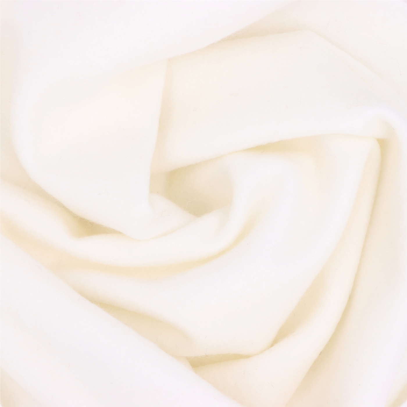Elegantní jednobarevná šála s třásněmi Noelia Bolger materiál Polyester s příměsí vlny barva bílá KZ003 - 02