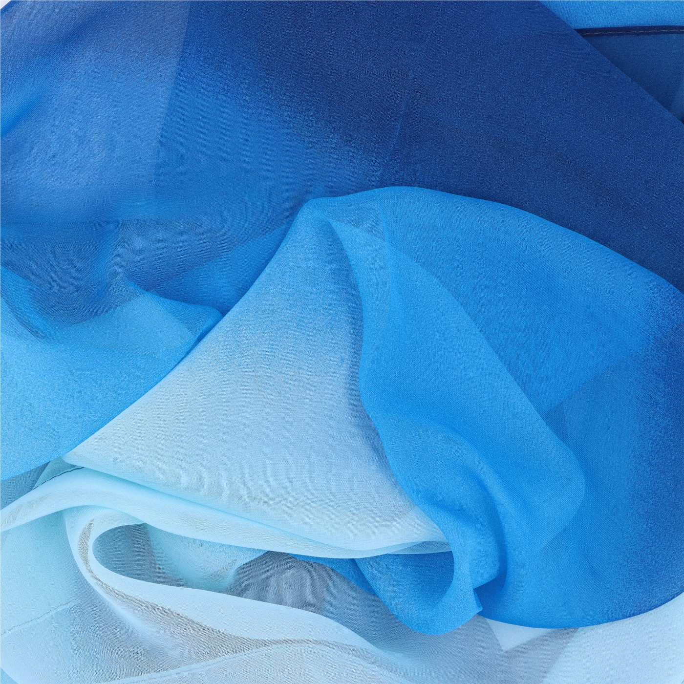 Lehký barevný šátek Noelia Bolger materiál polyester barva modrá KL503 - 02