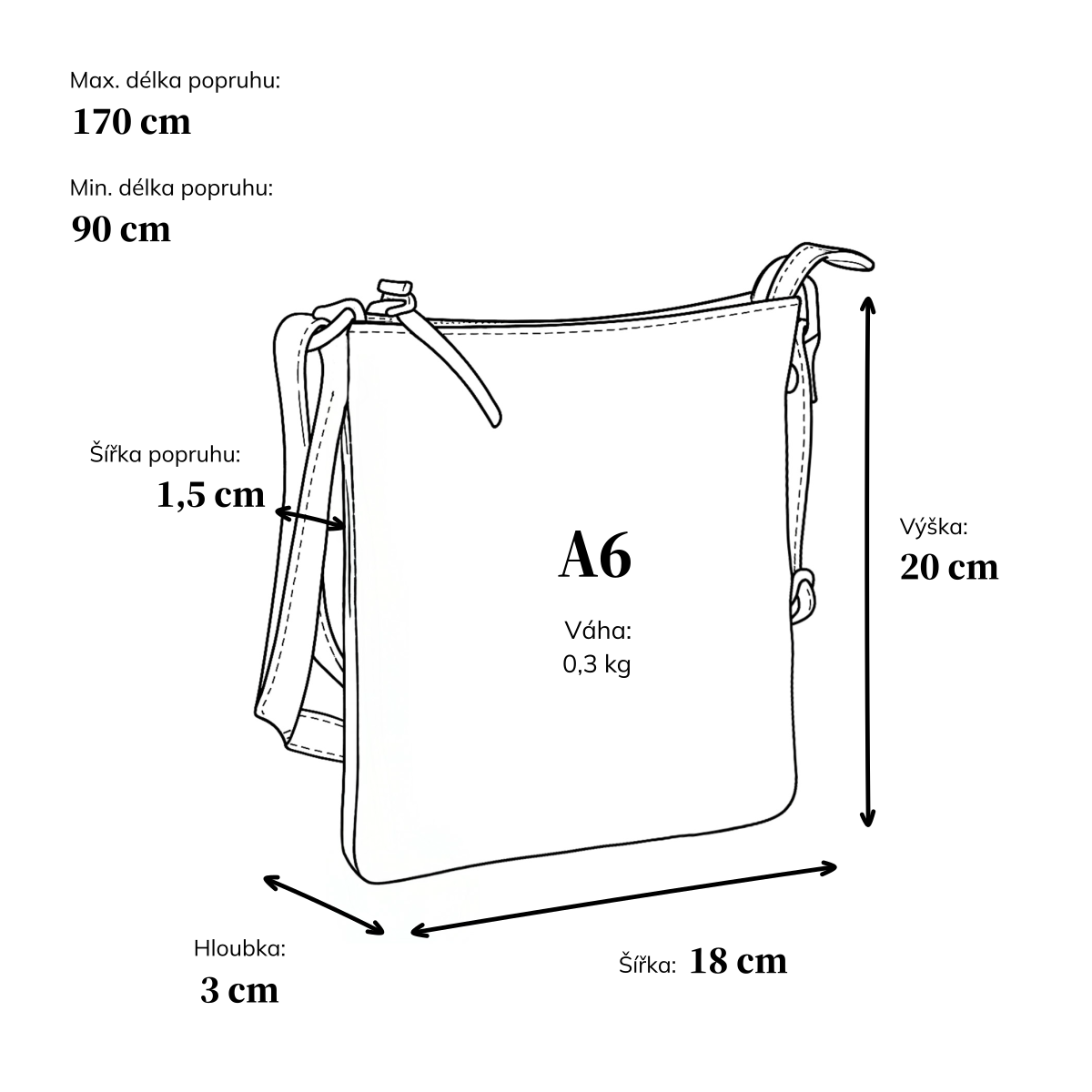 Elegantní kožená crossbody kabelka Noelia Bolger materiál kůže zapínání na zip barva koňaková velikost malá NB 2415 KO Rozměry