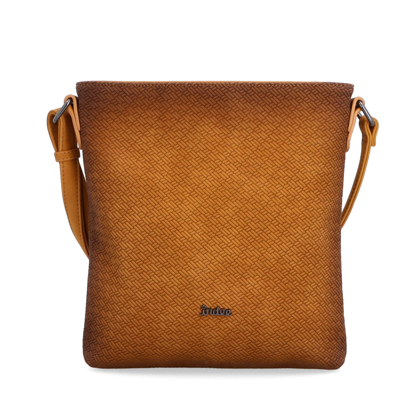 Crossbody s čistým designem Indee materiál syntetická kůže zapínání na zip barva žlutá velikost malá 6316 ZLU Zepředu