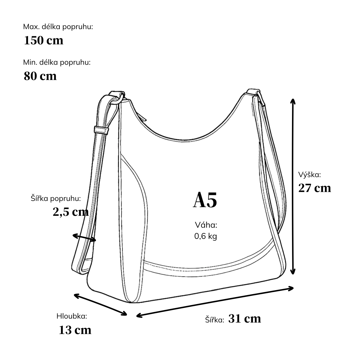 Městská crossbody kabelka ze syntetické kůže Tangerin materiál syntetická kůže zapínání na zip barva šedá velikost střední 8046 TS Rozměry