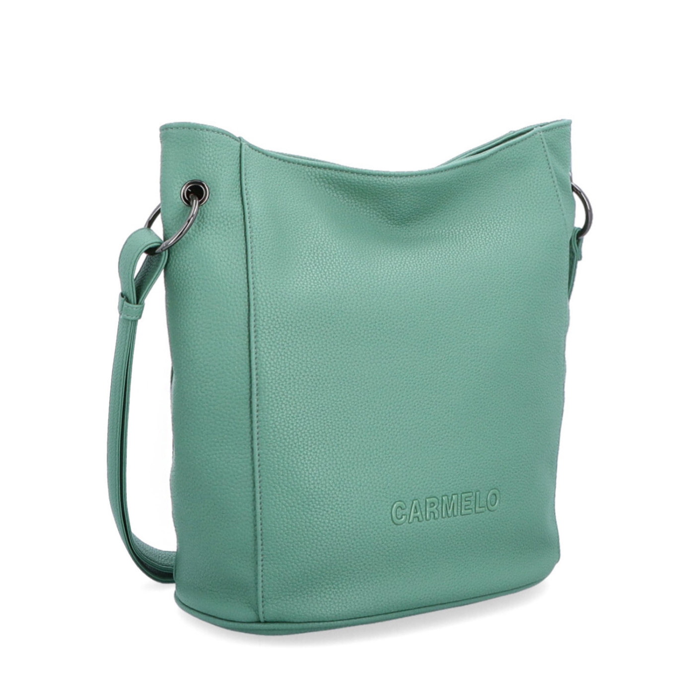 Sportovní kabelka přes rameno Carmelo materiál syntetická kůže zapínání na zip barva zelená velikost střední 4278 ZE