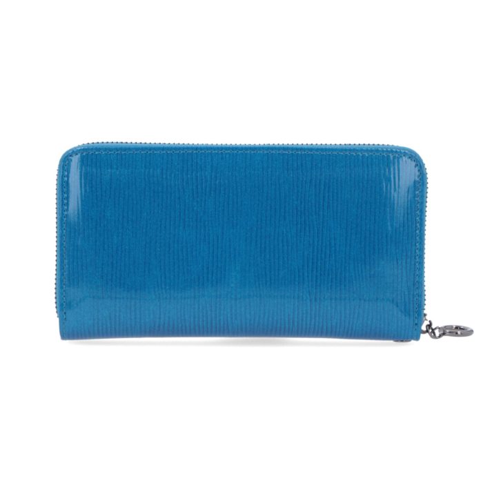 Kožená peněženka modrá