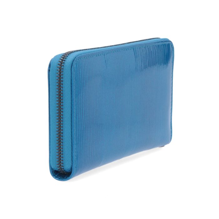 Kožená peněženka Carmelo modrá