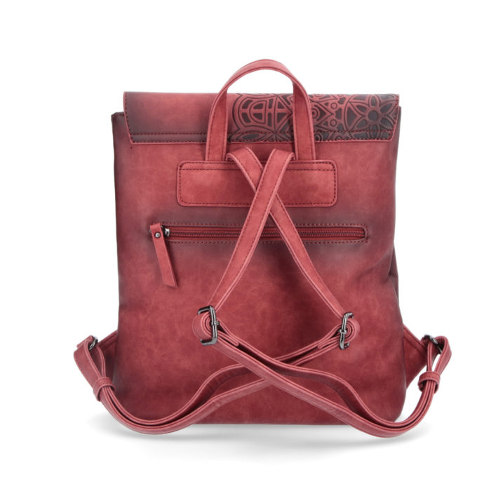 Elegantní batoh Indee červená