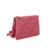 Elegantní červená kabelka s embosem