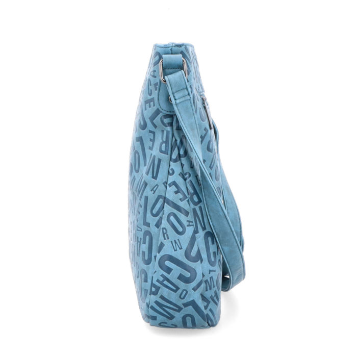 originální kabelka přes rameno Carmelo modrá