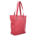 Velká designová kabelka přes rameno Tangerin červená barva