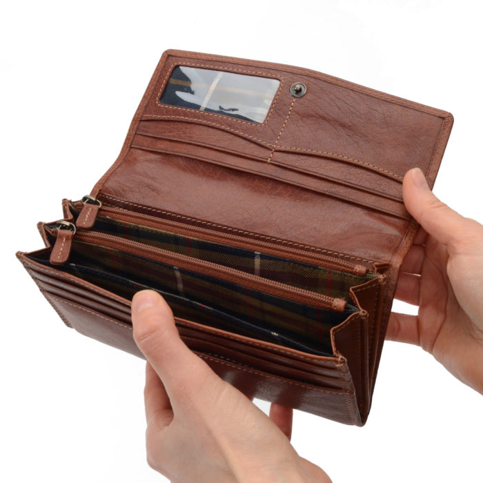 Kožená peněženka Poyem koňaková – 5215 Poyem KO